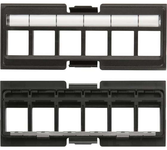 Изображение товара Вставка под кейстоны в модульную панель LANMASTER экранированная, 6 портов LAN-FRM-IN-6OK-SXX