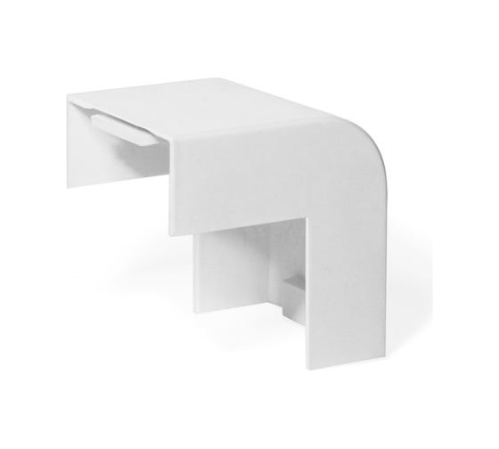 Изображение товара Внешний угол LANMASTER для короба 120х50 мм, белый LAN-CT120x50-EC-WH