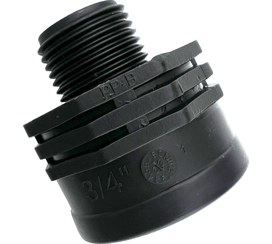 Изображение товара Муфта переходная Профитт 1/2НР - 3/4ВР, полипропилен 1895243