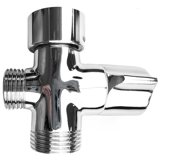 Изображение товара Дивертор для смесителя Профитт 3/4 латунь с цинк.ручкой 0340371-RCS