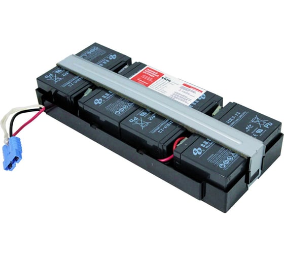 Изображение товара Сменный батарейный картридж для ИБП МНОГОТОКА RBC31 серия Professional - APC: 48 В, 9 Ач, 12 кг RBC31 Professional