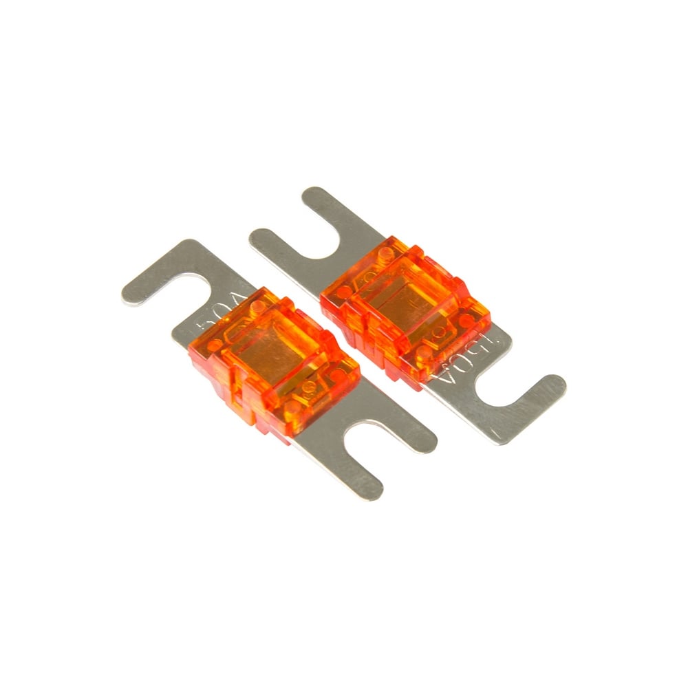 Изображение товара Предохранитель AURA miniANL 150А 2шт - флажковый, никелированный