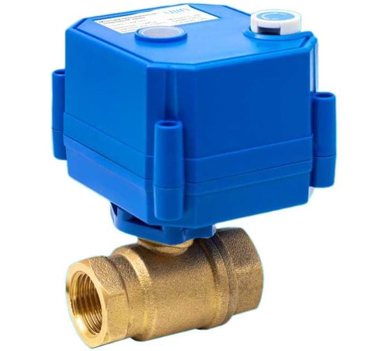 Изображение товара Шаровой кран с электроприводом Ujin Aqua-Drive 1/2'', 12В UAD-12V-CR1-1/2