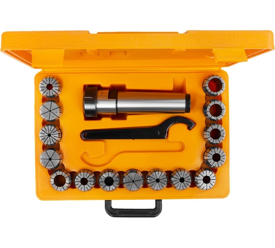 Изображение товара Патрон цанговый Micron КМ5 с наб.цанг ER40 из 15 шт(3-26) 108079