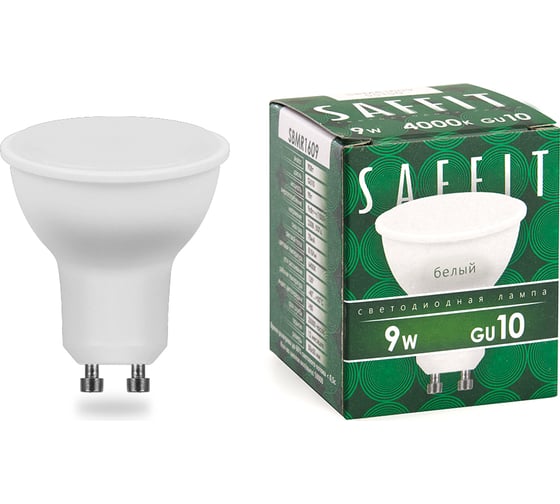 Изображение товара Светодиодная лампа SAFFIT SBMR1609 9W GU10 4000K 230V MR16 55149