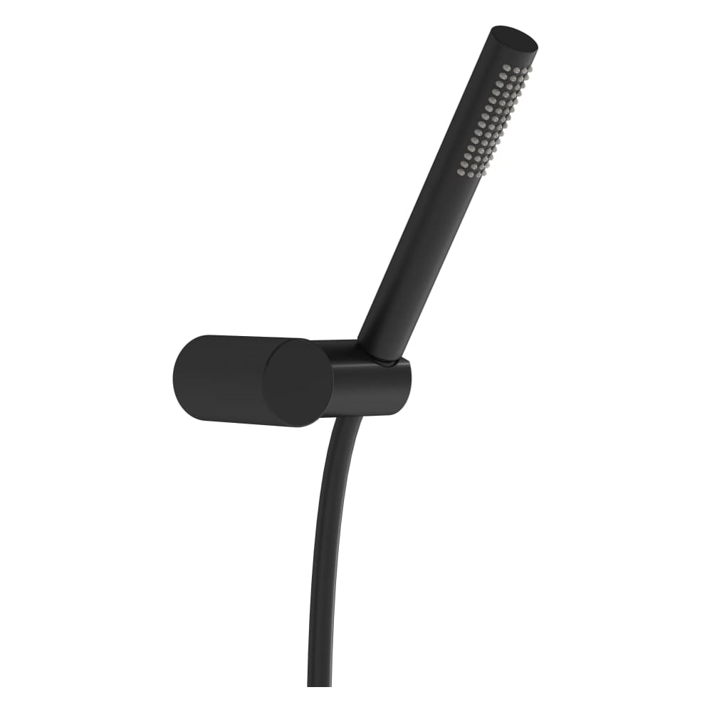 Изображение товара Душевой гарнитур Vitra Origin с ручным душем, черный матовый A4554336 Изображение товара Душевой гарнитур Vitra Origin с ручным душем, черный матовый A4554336