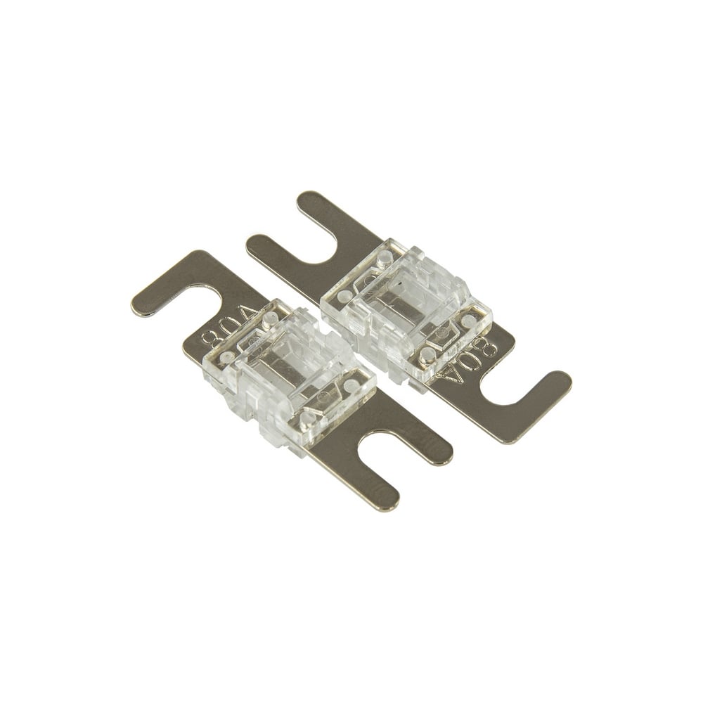 Изображение товара Предохранитель AURA miniANL 80А 2 шт. никелевый флажковый