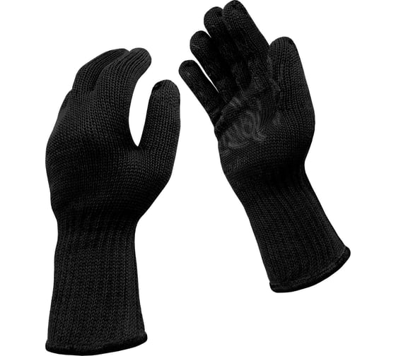 Изображение товара Перчатки термозащитные арамидные (кевларовые) 2-х слойные с термостойким покрытием Master-Pro АС+ (ДОМНА), 10 (XL) размер, 1 пара 13007-DAC-PVC-10-1