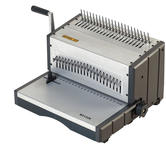 Изображение товара Брошюровщик / переплетчик электрический на пластиковую пружину Office Kit B2132Е B2132E