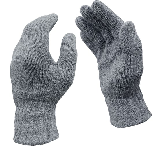 Изображение товара Плотные полушерстяные перчатки без покрытия Master-Pro Мужской подарок ДЛЯ ТЕБЯ РУССКИЙ ЛЕС (ИНЕЙ), плотность 10/10, 1 пара 10507-RFI0-1-PU/FY