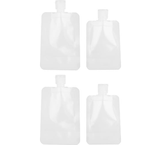 Изображение товара Набор гибких флаконов для косметики Ecos 4 шт. 109213