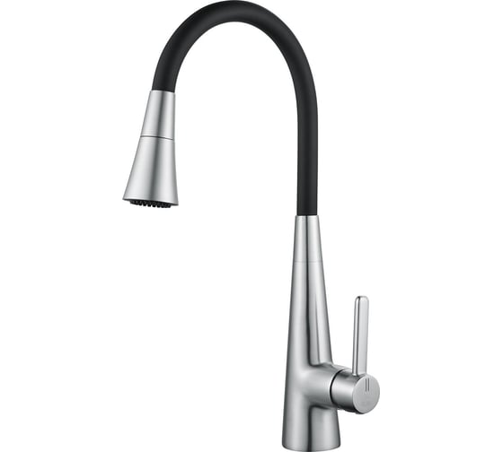 Изображение товара Смеситель для кухни с гибким изливом Rose R213L