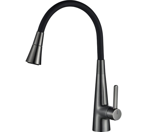 Изображение товара Смеситель для кухни с гибким изливом Rose R213T