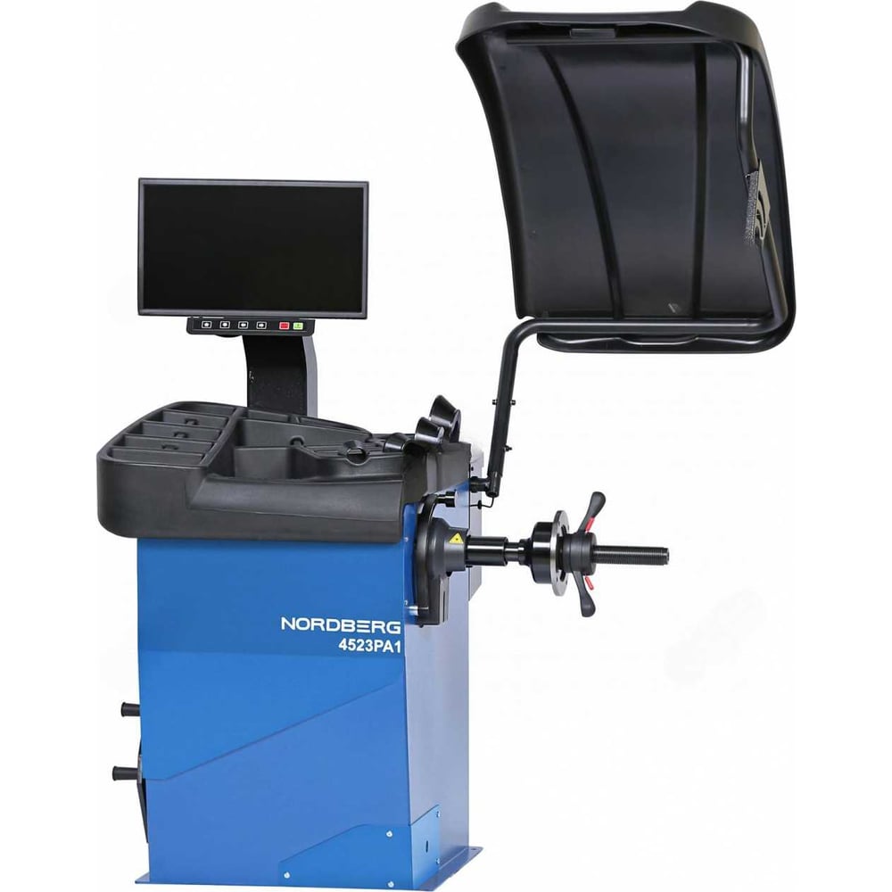 Изображение товара Станок балансировочный автомат NORDBERG 4523PA1(B) с ЖК дисплеем профессиональный