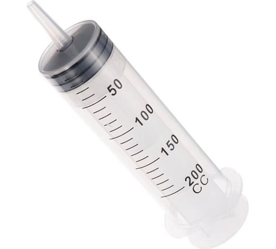 Изображение товара Шприц для масла и жидкости, Шприц для масла мерный, Шприц большой автомобильный,200мл Vitatools shprits-dlya-zhidkostey-200ml