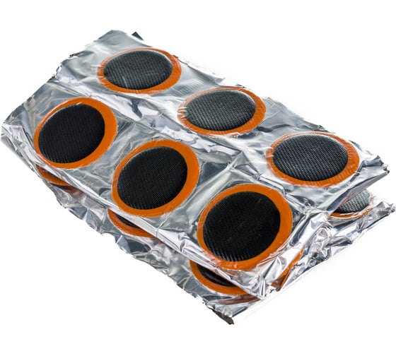 Изображение товара Заплатка для ремонта шин Nova Bright 36 шт., клей 38866