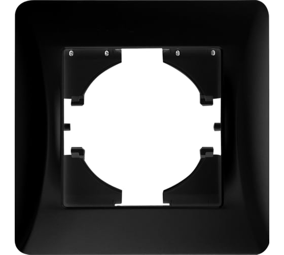 Изображение товара Рамка SPL 1 пост (антрацит) серия BW 12 шт. 201221