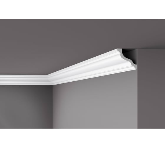 Изображение товара Карниз потолочный WALLSTYL (2000х84х84 мм) NMC WT10