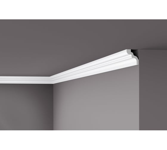 Изображение товара Карниз потолочный WALLSTYL (2000х42х49 мм) NMC WT9
