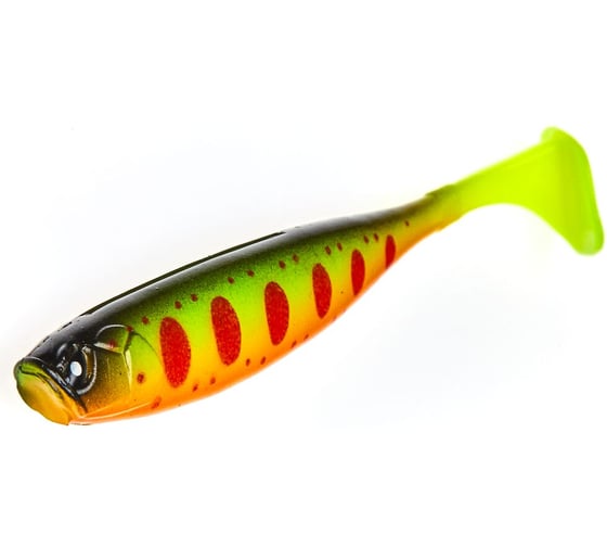 Изображение товара Виброхвосты LUCKY JOHN LJ 3D Series BASARA SOFT SWIM 3.5in, цвет PG01, 6шт. 140403-PG01