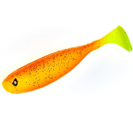 Изображение товара Виброхвосты LUCKY JOHN LJ 3D Series BASARA SOFT SWIM 5.0in, цвет PG03, 4шт. 140404-PG03