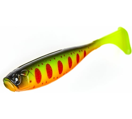 Изображение товара Виброхвосты LUCKY JOHN LJ 3D Series BASARA SOFT SWIM 5.0in, цвет PG01, 4шт. 140404-PG01