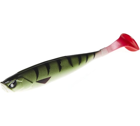 Изображение товара Виброхвосты LUCKY JOHN LJ 3D Series BASARA SOFT SWIM 5.0in, цвет PG10, 4шт. 140404-PG10