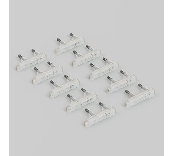 Изображение товара Блок LED подсветки для выключателя 10 шт. (белый) WERKEL a069706