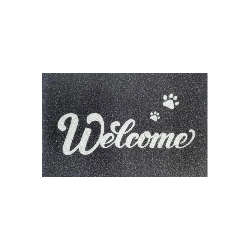 Изображение товара Коврик придверный Dekorelle LAPSHA 129 60x90 см серый пвх стильный и прочный