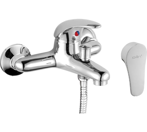 Изображение товара Смеситель для ванны и душа с коротким изливом D-Lin, хром D130305