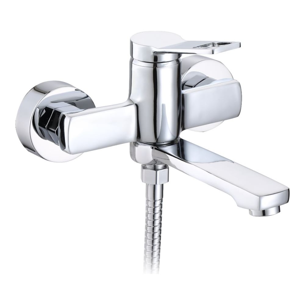 Изображение товара Смеситель для ванны и душа D-Lin короткий излив хром однорычажный современный