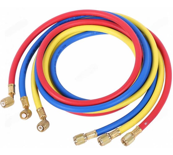 Изображение товара Шланг заправочный для фреона NORDBERG 1.8 м, в компл. 3 шт NFH180