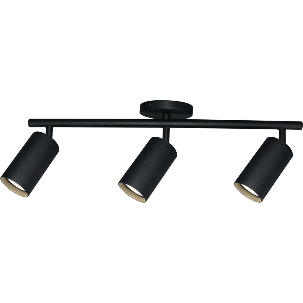 Изображение товара Накладной поворотный светильник truEnergy 3xGU10 модерн черный металл