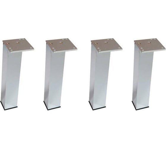 Изображение товара Комплект ножек Aquanet 200 мм, хром матовый, 4 шт. 00337463