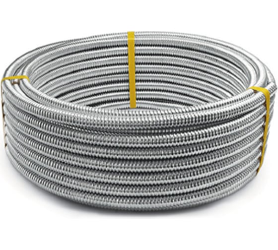 Изображение товара Труба гофрированная Lavita нержавеющая сталь, отожженная HF 20А R 5м/бухта