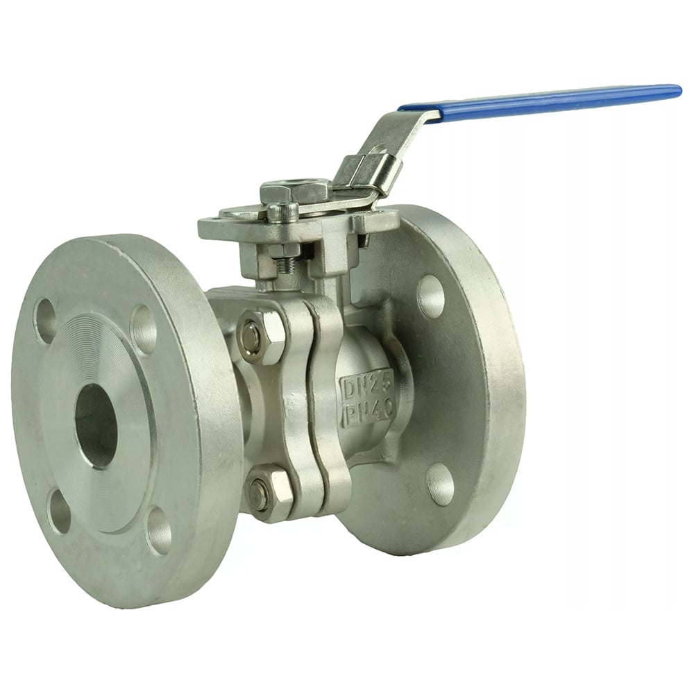 Изображение товара Шаровой кран DN.ru КШФП.316.200 Ду25 Ру40 с рукояткой