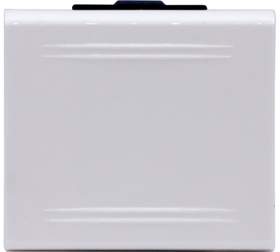 Изображение товара Выключатель однополюсный DKC Viva, 2 модуля, белый 45021DIY