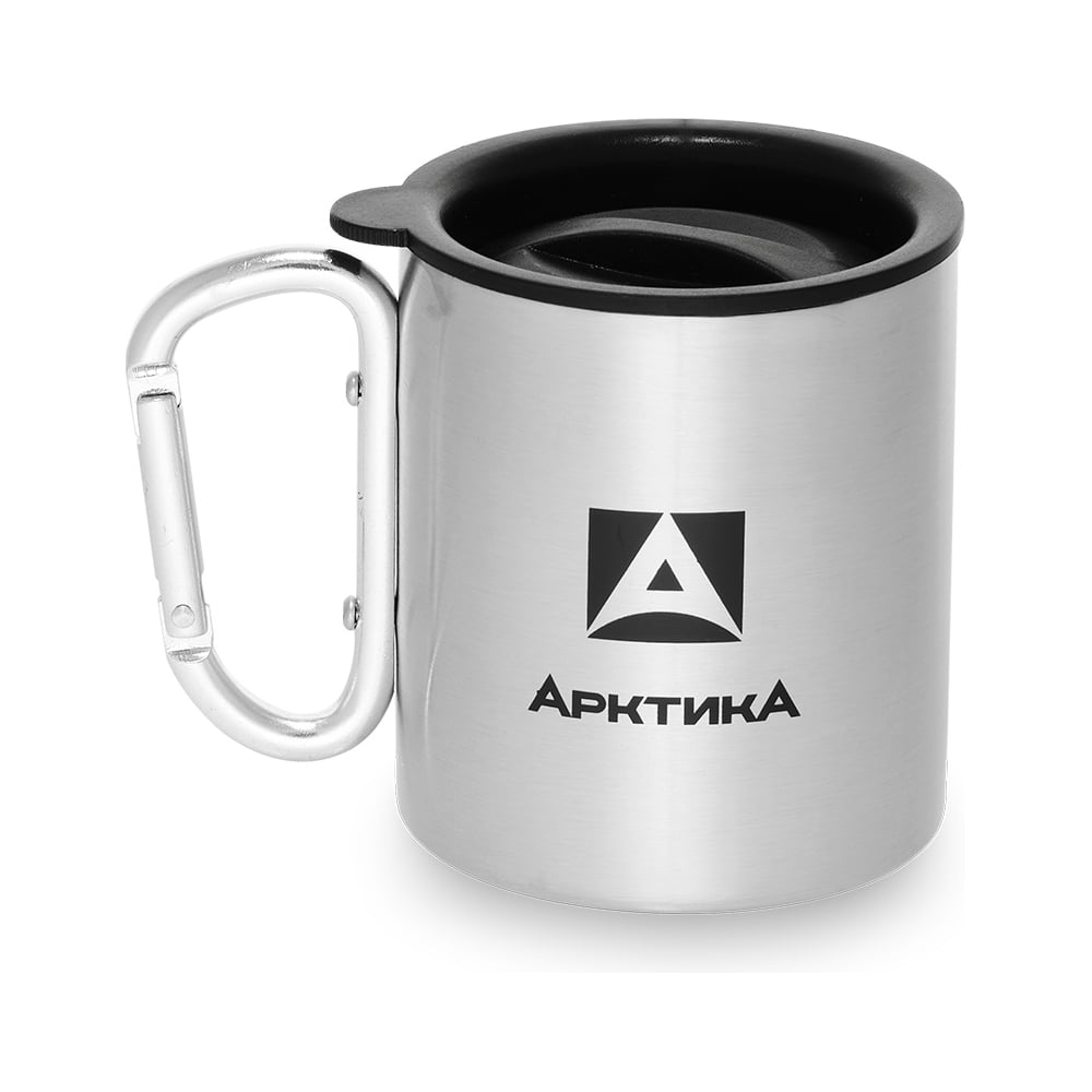 Изображение товара Термокружка Арктика 0.35 л с карабином 801-350К