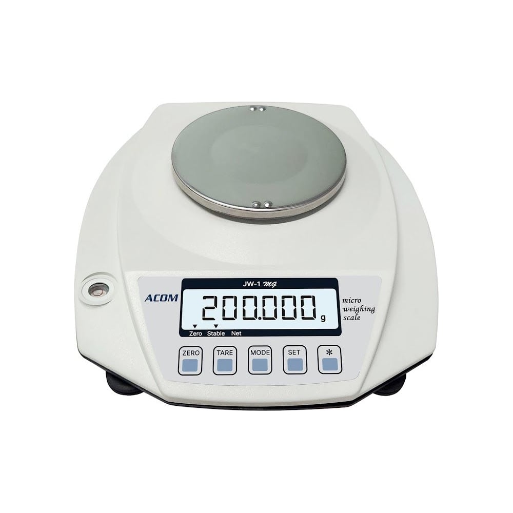 Изображение товара Лабораторные электронные весы ACOM JW-1-3002 с RS232C для точных измерений