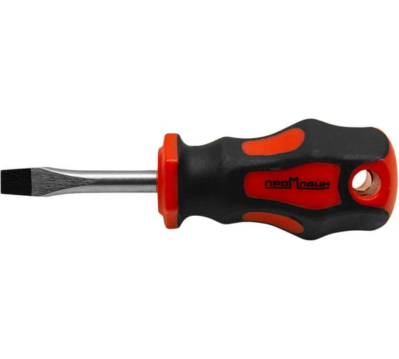 Изображение товара Отвертка с прямым шлицем Промлайн SL6,5x38, CrV ПЛ01401096538_z025