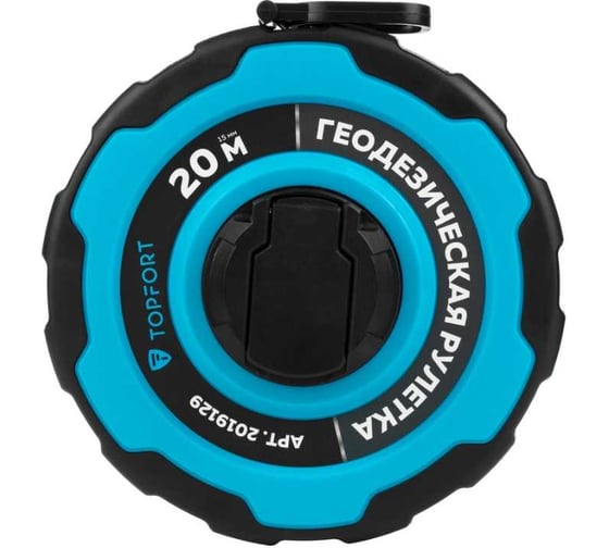 Изображение товара Рулетка TOPFORT MASTER 20мх12,5 мм, пластиковый корпус, металл 2019129