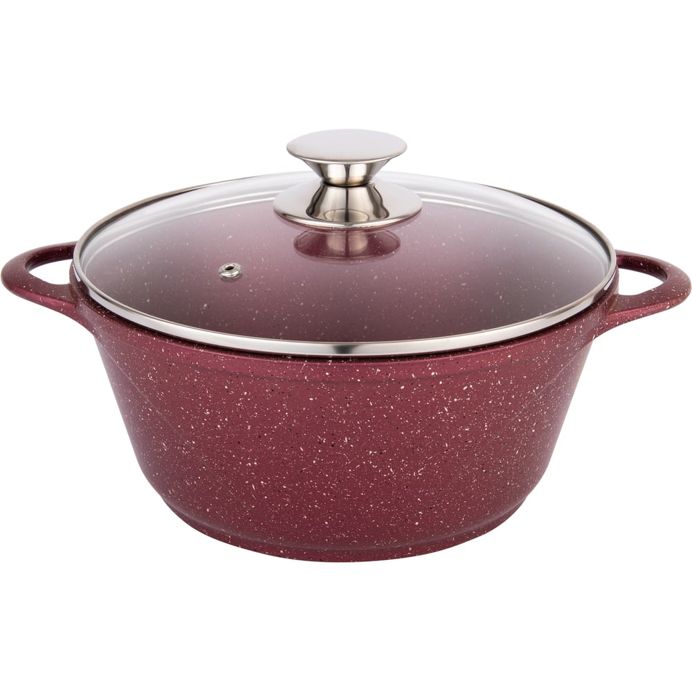 Изображение товара Кастрюля Традиция готовить с любовью 3л литая антипригарное покрытие стеклянная крышка