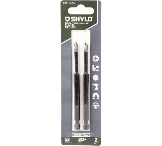 Изображение товара Торсионная бита SHYLD PZ1x110 (2шт.) 6691358
