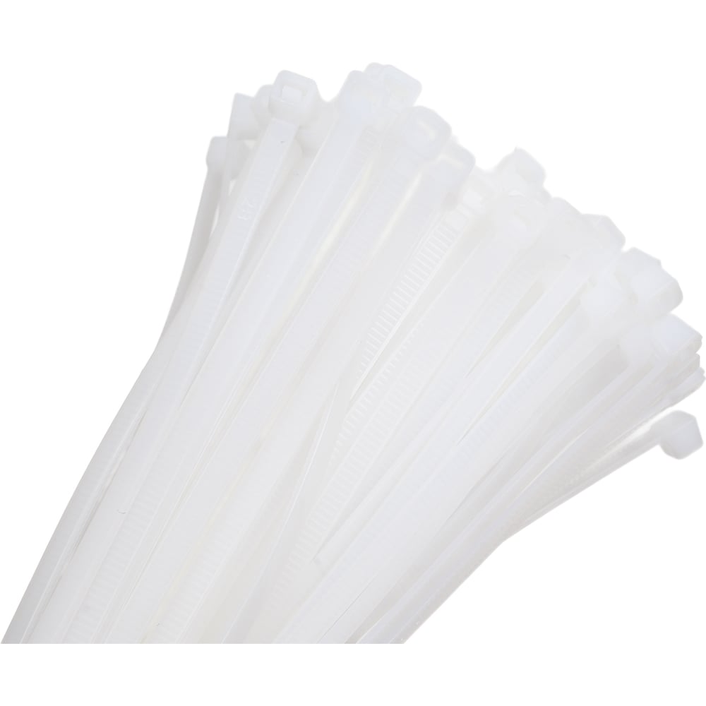 Изображение товара Нейлоновая стяжка REDMARK 350х4,8мм белая 100 шт