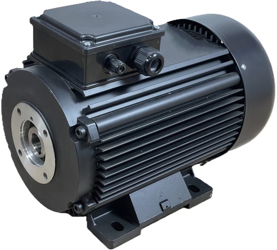 Изображение товара Электродвигатель ООО ТД Гидромаркет GM Electric 7,5 КВт, Фланец - 87мм, 1410 об./мин (Полый Вал) GM-7,5-1410/87
