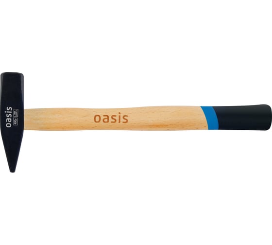 Изображение товара Слесарный молоток OASIS с деревянной (окрашенной) рукояткой 400 г 103010603013