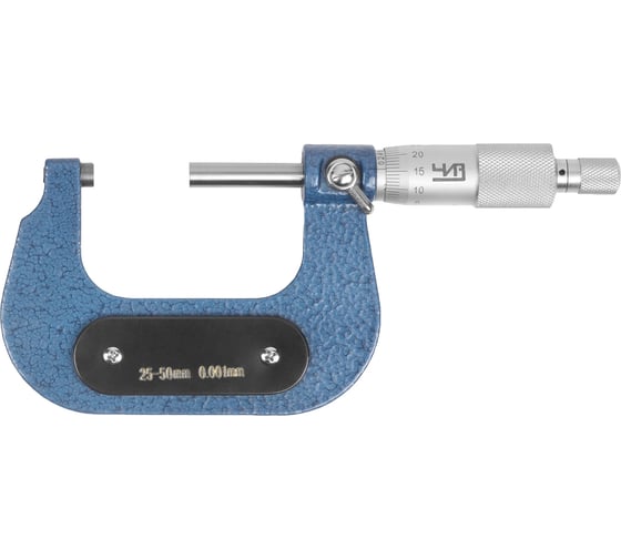 Изображение товара Микрометр ЧИЗ МК- 50 0,001 повышенной точности ГРСИ №93627-24 1002208