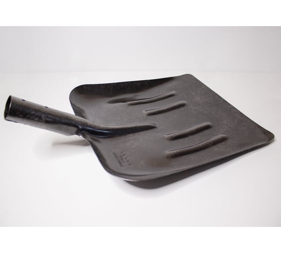 Изображение товара Лопата металлическая совковая AV 1200 гр., из рельсовой стали, снеговая, в наборе 10 шт. SOV-40 /1200