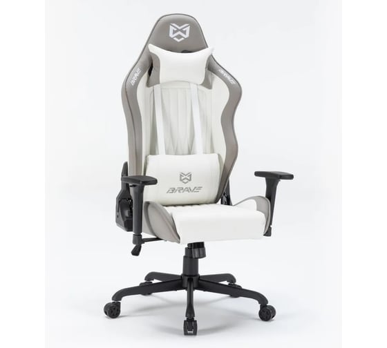 Изображение товара Компьютерное поворотное кресло KSG BRAVE WS-4 Cronus White экокожа, белый НФ-00000928