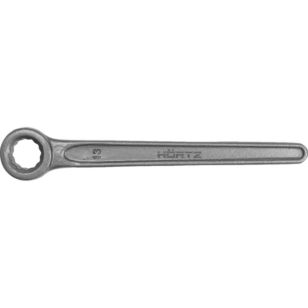 Изображение товара Накидной односторонний ключ HORTZ 13 с длинной ручкой HOR 450279 профессиональный